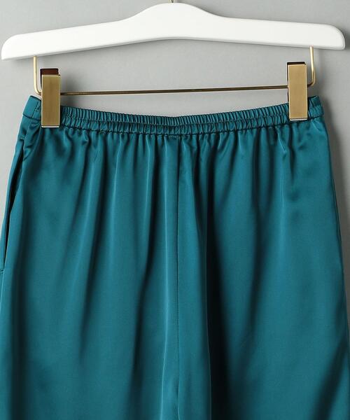 BEAUTY&YOUTH UNITED ARROWS（ビューティーアンドユースユナイテッドアローズ）の「BY サテン ストレートスリットパンツ -ウォッシャブル-（その他パンツ・レディース・クリーム/オレンジ/コバルトブルー・SMALL/MEDIUM）」の14枚目の写真