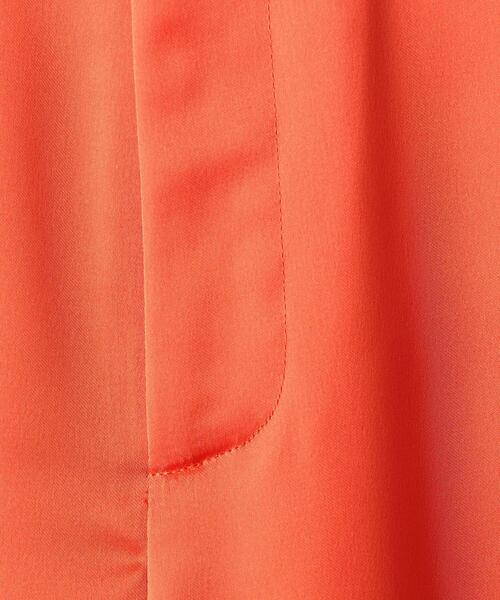 BEAUTY&YOUTH UNITED ARROWS（ビューティーアンドユースユナイテッドアローズ）の「BY サテン ストレートスリットパンツ -ウォッシャブル-（その他パンツ・レディース・クリーム/オレンジ/コバルトブルー・SMALL/MEDIUM）」の19枚目の写真