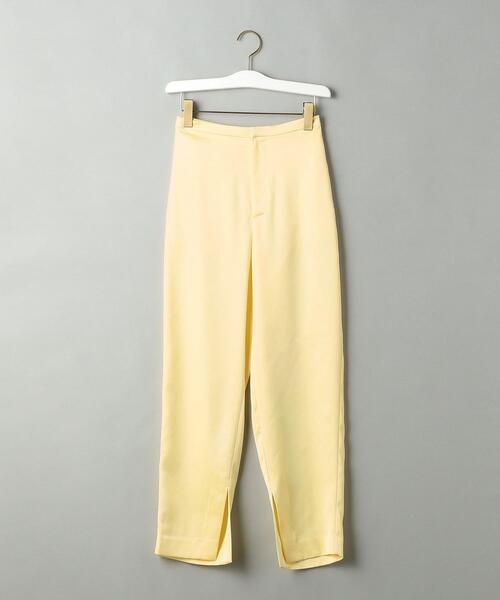 BEAUTY&YOUTH UNITED ARROWS（ビューティーアンドユースユナイテッドアローズ）の「BY サテン ストレートスリットパンツ -ウォッシャブル-（その他パンツ・レディース・クリーム/オレンジ/コバルトブルー・SMALL/MEDIUM）」の13枚目の写真