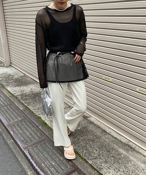 AS KNOW AS PINKY（アズノゥアズピンキー）の「HANAO厚底サンダル（サンダル・レディース・ベージュ/グリーン・M/L）」の15枚目の写真