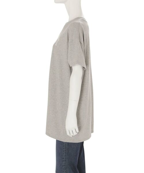 Ungrid（アングリッド）の「【10周年限定】リメイクビッグTee（Tシャツ/カットソー・レディース・ライトグレー/オフホワイト/チャコールグレー・FREE）」の17枚目の写真