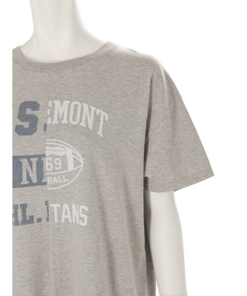 Ungrid（アングリッド）の「【10周年限定】リメイクビッグTee（Tシャツ/カットソー・レディース・ライトグレー/オフホワイト/チャコールグレー・FREE）」の21枚目の写真