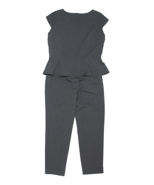 BEAMS LIGHTS Women's(ビームスライツ ウィメンズ)の「BEAMS LIGHTS / ペプラムキャップスリーブ パンツ セット オールインワン(つなぎ/オールインワン・レディース・ブラック/チャコールグレー/ベージュ/グリーン/ネイビー・36/38/40)」の14枚目の写真