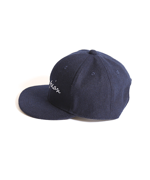 And A（アンドエー）の「Champion Wool Cap（キャップ・メンズ・ブラック/ネイビー/グレー・FREE）」の4枚目の写真