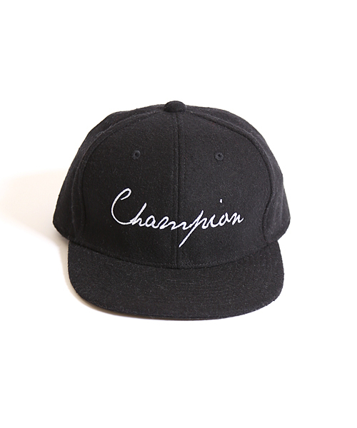 And A（アンドエー）の「Champion Wool Cap（キャップ・メンズ・ブラック/ネイビー/グレー・FREE）」の7枚目の写真
