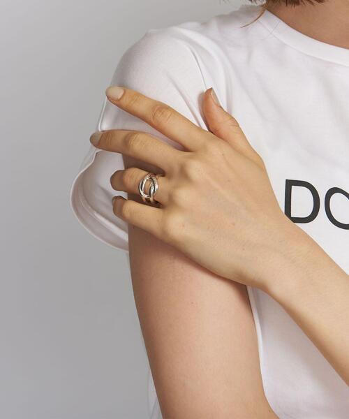 PHILIPPE AUDIBERT（フィリップ オーディベール）の「＜PHILIPPE AUDIBERT（フィリップオーディベール）＞DIANA リング/シルバーカラー（リング・レディース・シルバー・FREE）」の7枚目の写真