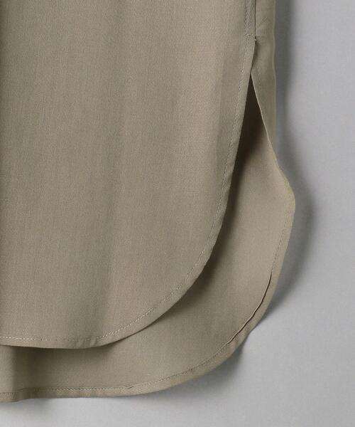 BEAUTY&YOUTH UNITED ARROWS（ビューティーアンドユースユナイテッドアローズ）の「BY コットンシフォンスタンドフリル 5分袖ブラウス（シャツ/ブラウス・レディース・ホワイト/ブラック/オリーブ・FREE）」の19枚目の写真