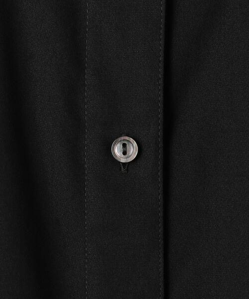 BEAUTY&YOUTH UNITED ARROWS（ビューティーアンドユースユナイテッドアローズ）の「BY コットンシフォンスタンドフリル 5分袖ブラウス（シャツ/ブラウス・レディース・ホワイト/ブラック/オリーブ・FREE）」の21枚目の写真