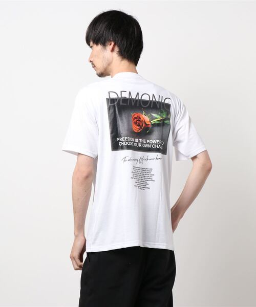 RATTLE TRAP(ラトルトラップ)の「20/-天竺 昇華転写シートTシャツ(Tシャツ/カットソー・メンズ・ホワイト/ブラック・L/M/LL)」の4枚目の写真