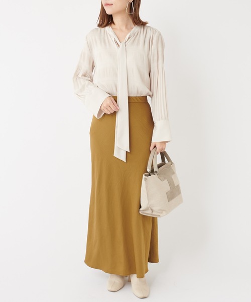 IACUCCI（イアクッチ）の「ソルベット S CANVAS/SUEDE（トートバッグ・レディース・グレー/ダークブラウン/グレイッシュベージュ・FREE）」の7枚目の写真