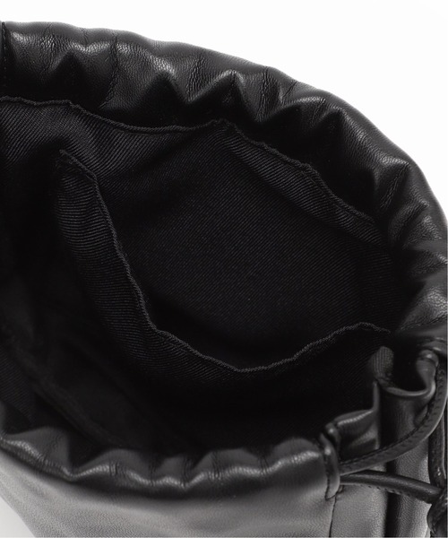 SLOBE IENA（スローブイエナ）の「【ESLOW/エスロー】ドローストリングショルダーバッグ◆（ショルダーバッグ・レディース・キャメル・FREE）」の14枚目の写真