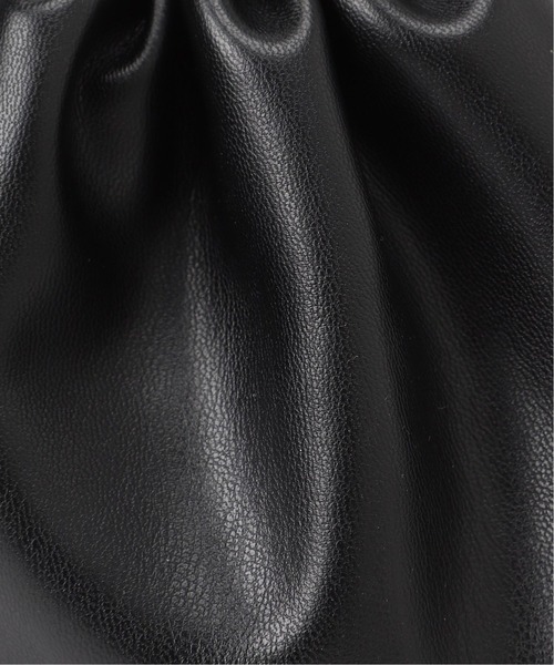 SLOBE IENA（スローブイエナ）の「【ESLOW/エスロー】ドローストリングショルダーバッグ◆（ショルダーバッグ・レディース・キャメル・FREE）」の13枚目の写真