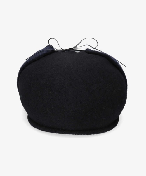 OVERRIDE（オーバーライド）の「OVERRIDE MILLED HUNTING EARLAP（ハンチング/ベレー帽・レディース・オリーブ/ブラック・M/57.5cm）」の11枚目の写真