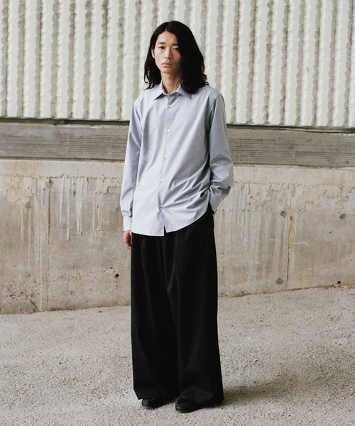 MICRO SPAN BASIC DRESS SHIRT（シャツ/ブラウス）｜WYM LIDNM（ウィム
