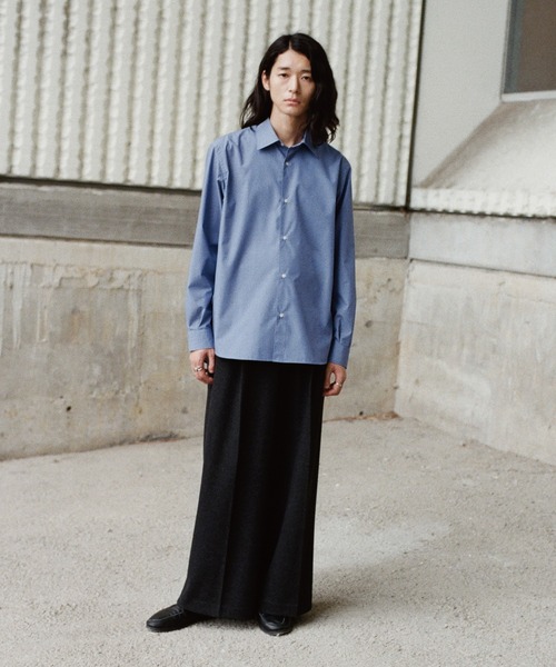 MICRO SPAN BASIC DRESS SHIRT（シャツ/ブラウス）｜WYM LIDNM（ウィム