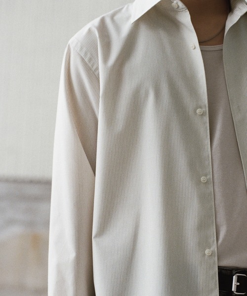 MICRO SPAN BASIC DRESS SHIRT（シャツ/ブラウス）｜WYM LIDNM（ウィム