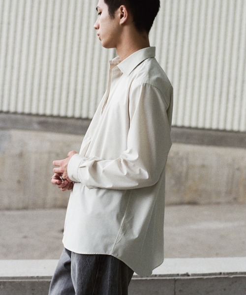 MICRO SPAN BASIC DRESS SHIRT（シャツ/ブラウス）｜WYM LIDNM（ウィム
