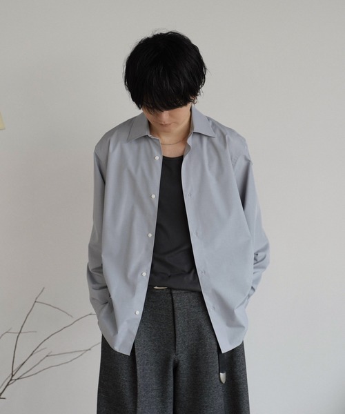 MICRO SPAN BASIC DRESS SHIRT（シャツ/ブラウス）｜WYM LIDNM（ウィム