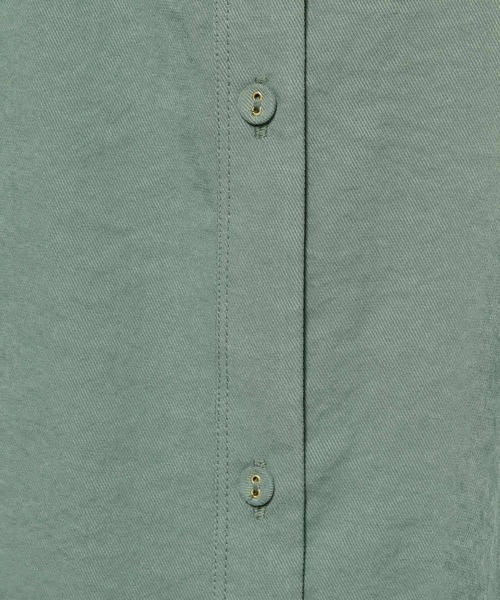 LEPSIM（レプシィム）の「ピーチツイルギャザーチュニック　957802（チュニック・レディース・グレイッシュベージュ/チャコールグレー/グリーン・FREE）」の10枚目の写真