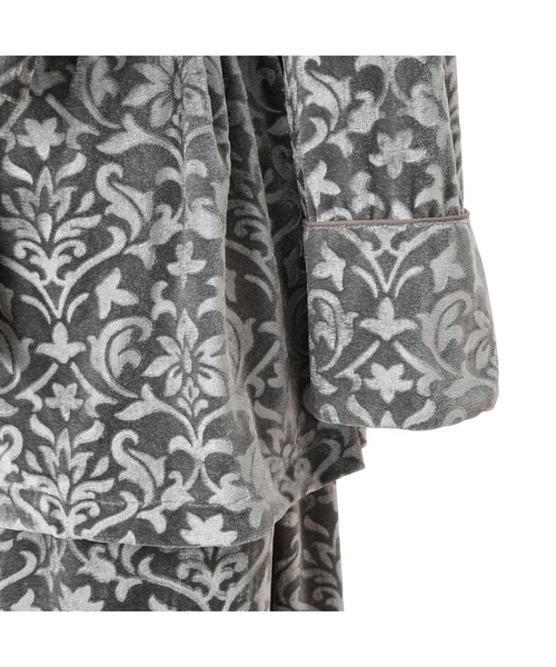 Francfranc（フランフラン）の「アラベスク柄ベロア パジャマ グレー（ルームウェア/パジャマ・レディース・グレー・FREE）」の8枚目の写真