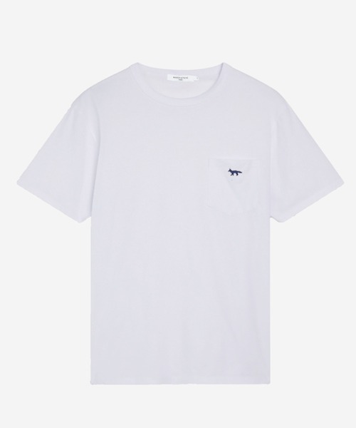Maison Kitsune(メゾンキツネ)の「NAVY FOX PATCH CLASSIC POCKET TEE-SHIRT(Tシャツ/カットソー・メンズ・ホワイト/ブラック/ネイビー/グレー・M/XS/S/L/XL)」の12枚目の写真