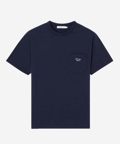 Maison Kitsune(メゾンキツネ)の「NAVY FOX PATCH CLASSIC POCKET TEE-SHIRT(Tシャツ/カットソー・メンズ・ホワイト/ブラック/ネイビー/グレー・M/XS/S/L/XL)」の10枚目の写真