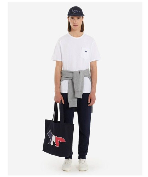 Maison Kitsune(メゾンキツネ)の「NAVY FOX PATCH CLASSIC POCKET TEE-SHIRT(Tシャツ/カットソー・メンズ・ホワイト/ブラック/ネイビー/グレー・M/XS/S/L/XL)」の15枚目の写真
