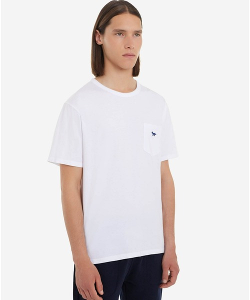 Maison Kitsune(メゾンキツネ)の「NAVY FOX PATCH CLASSIC POCKET TEE-SHIRT(Tシャツ/カットソー・メンズ・ホワイト/ブラック/ネイビー/グレー・M/XS/S/L/XL)」の16枚目の写真