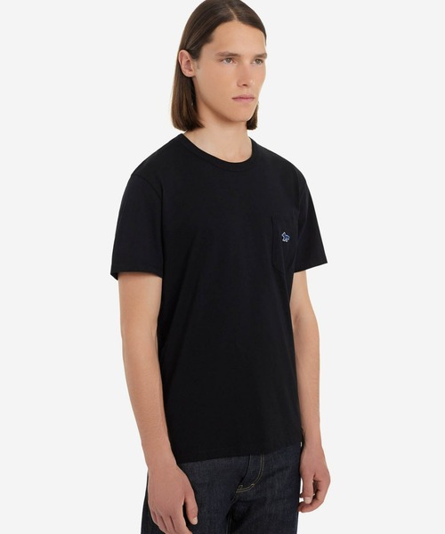 Maison Kitsune(メゾンキツネ)の「NAVY FOX PATCH CLASSIC POCKET TEE-SHIRT(Tシャツ/カットソー・メンズ・ホワイト/ブラック/ネイビー/グレー・M/XS/S/L/XL)」の19枚目の写真
