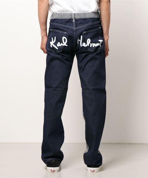 KARL HELMUT(カールヘルム)の「バイカラーデニムパンツ(デニムパンツ・メンズ・ブルー系その他・M/LL/XXL)」の4枚目の写真