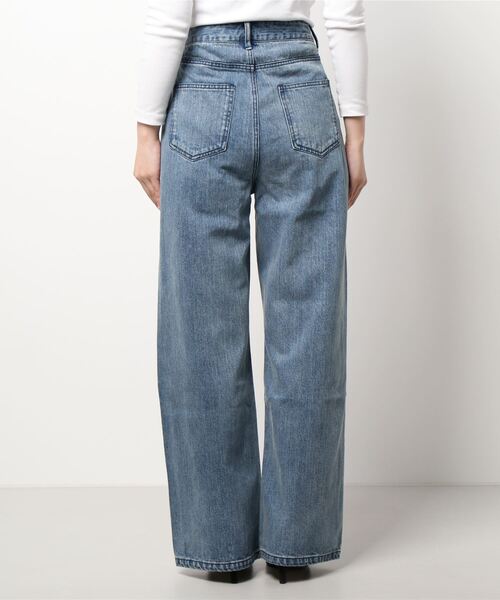 ENVYM（アンビー）の「Ｈ／ＷタックデニムＰＴ（デニムパンツ・レディース・サックスブルー・S/M）」の10枚目の写真