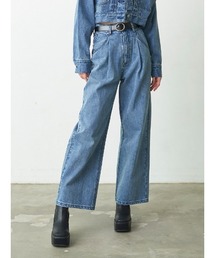 ENVYM | Ｈ／ＷタックデニムＰＴ(デニムパンツ)