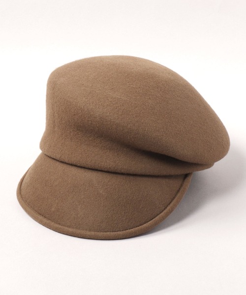 CA4LA（カシラ）の「HUMAN FELT（キャスケット・レディース・ブラウン/ベージュ/ブラック・ONESIZE）」の13枚目の写真