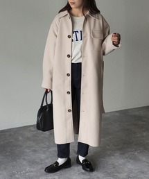 ロングシャツコート