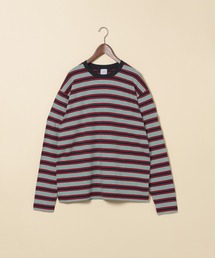 niko and...（ニコアンド）の「【KEITA MARUYAMA】マルチボーダーロンＴ（Tシャツ/カットソー・メンズ）」