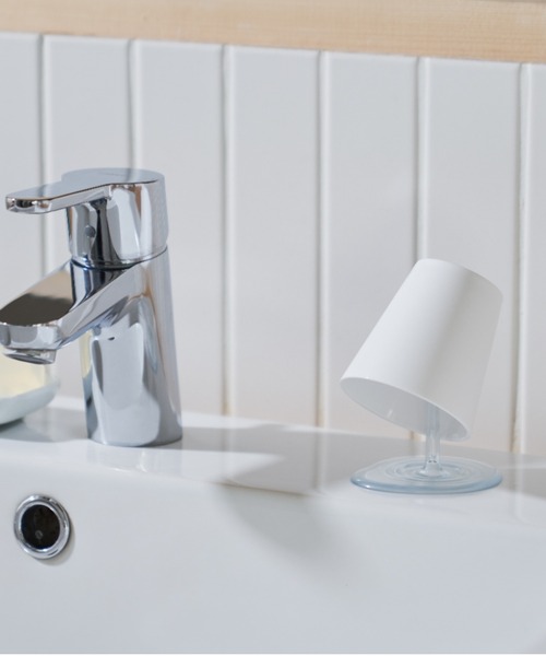 +d（プラスディー）の「オー!!マウスウォッシュカップ＆スタンド（バス/トイレグッズ・レディース・ホワイト系その他/ブルー系その他・FREE）」の7枚目の写真