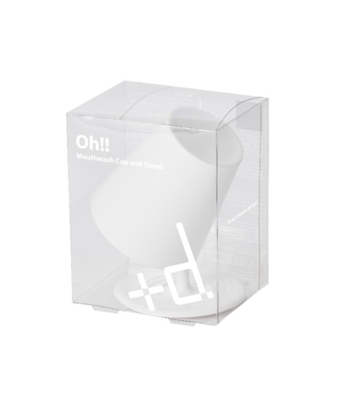 +d（プラスディー）の「オー!!マウスウォッシュカップ＆スタンド（バス/トイレグッズ・レディース・ホワイト系その他/ブルー系その他・FREE）」の15枚目の写真