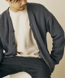 417 EDIFICE | ◆コットンカシミヤ アゼ カーディガン(カーディガン/ボレロ)