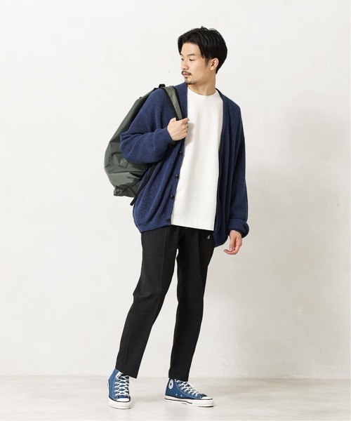 417 EDIFICE（フォーワンセブンエディフィス）の「◆コットンカシミヤ アゼ カーディガン（カーディガン/ボレロ・メンズ・グレー/グレー系その他/ブルー/オレンジ/ホワイト・SMALL/MEDIUM/LARGE）」の18枚目の写真