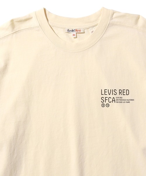 Levi's（リーバイス）の「Levi's(R) RED ロングスリーブ Tシャツ ECRU（Tシャツ/カットソー・メンズ・マルチ・S/L/M/XL）」の12枚目の写真