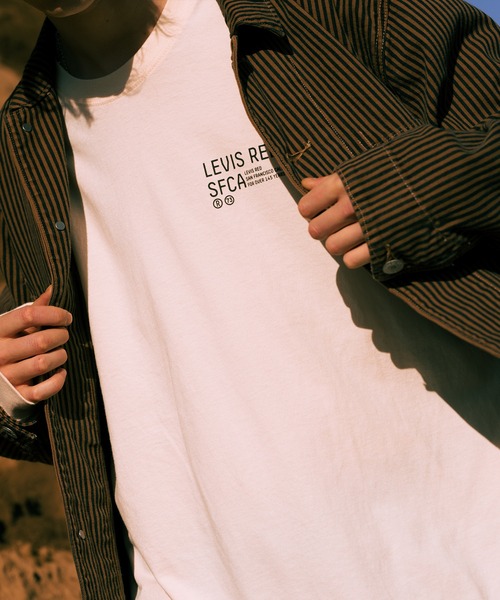 Levi's（リーバイス）の「Levi's(R) RED ロングスリーブ Tシャツ ECRU（Tシャツ/カットソー・メンズ・マルチ・S/L/M/XL）」の9枚目の写真