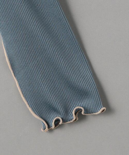 BEAUTY&YOUTH UNITED ARROWS(ビューティーアンドユースユナイテッドアローズ)の「BY ミドルネック メローステッチ カットソー ∴◆(Tシャツ/カットソー・レディース・ブラック/ナチュラル/ライトブルー・FREE)」の17枚目の写真