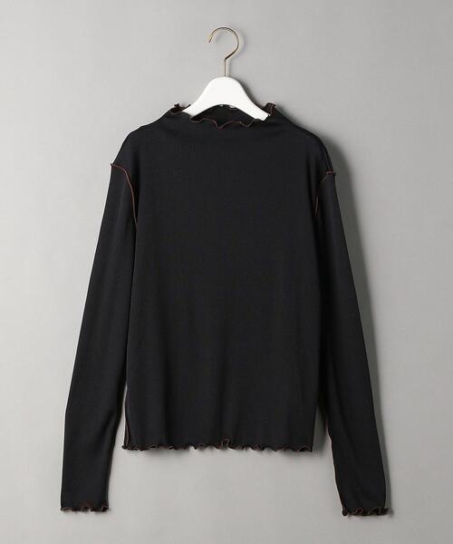 BEAUTY&YOUTH UNITED ARROWS(ビューティーアンドユースユナイテッドアローズ)の「BY ミドルネック メローステッチ カットソー ∴◆(Tシャツ/カットソー・レディース・ブラック/ナチュラル/ライトブルー・FREE)」の20枚目の写真