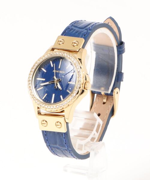 ARMITRON NEWYORK（アーミトロンニューヨーク）の「ARMITRON レディースドレスウォッチ（アナログ腕時計・レディース・ブルー/グリーン/レッド・FREE）」の14枚目の写真