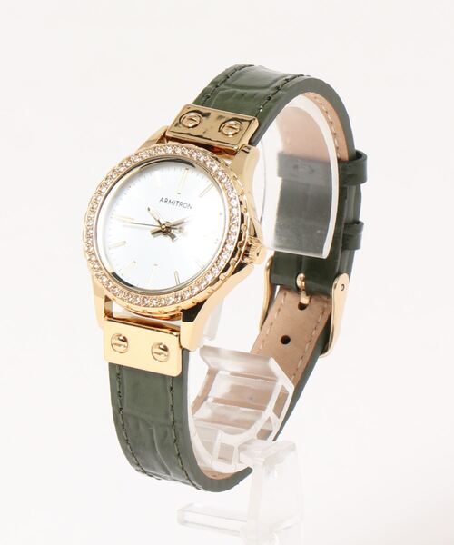 ARMITRON NEWYORK（アーミトロンニューヨーク）の「ARMITRON レディースドレスウォッチ（アナログ腕時計・レディース・ブルー/グリーン/レッド・FREE）」の15枚目の写真