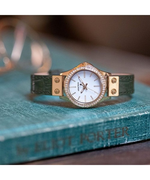 ARMITRON NEWYORK（アーミトロンニューヨーク）の「ARMITRON レディースドレスウォッチ（アナログ腕時計・レディース・ブルー/グリーン/レッド・FREE）」の5枚目の写真