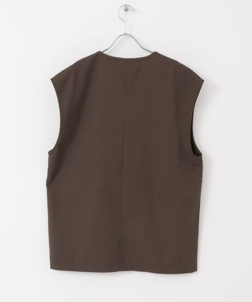 ITEMS URBANRESEARCH(アイテムズ アーバンリサーチ)の「Vネックベスト(ベスト・レディース・ブラウン/グレー系その他・FREE)」の18枚目の写真