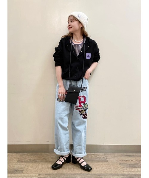 CAMP7（キャンプセブン）の「【CAMP7】あぜニットワッチ（ニットキャップ/ビーニー・レディース・ブラック/ベージュ/オフホワイト・フリー）」の10枚目の写真