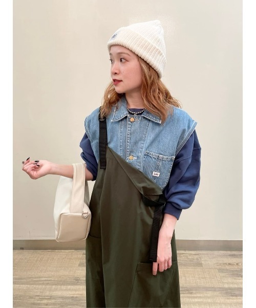 CAMP7（キャンプセブン）の「【CAMP7】あぜニットワッチ（ニットキャップ/ビーニー・レディース・ブラック/ベージュ/オフホワイト・フリー）」の20枚目の写真