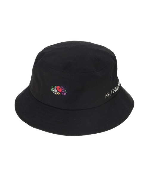 fifth（フィフス）の「【FRUIT OF THE LOOM】ロゴバケットハット（キャップ・レディース・ブラック/ベージュ/パープル・FREE）」の10枚目の写真